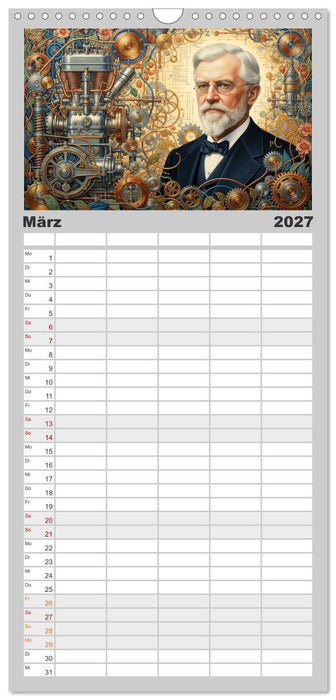Automobilbauer der Geschichte (CALVENDO Familienplaner 2027)