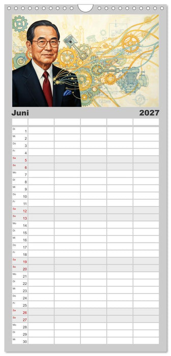 Automobilbauer der Geschichte (CALVENDO Familienplaner 2027)