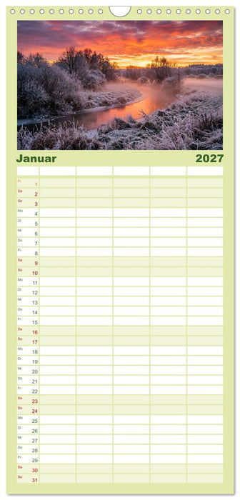 Unser Rhein-Erft-Kreis - Ein Jahr im magischen Licht (CALVENDO Familienplaner 2027)