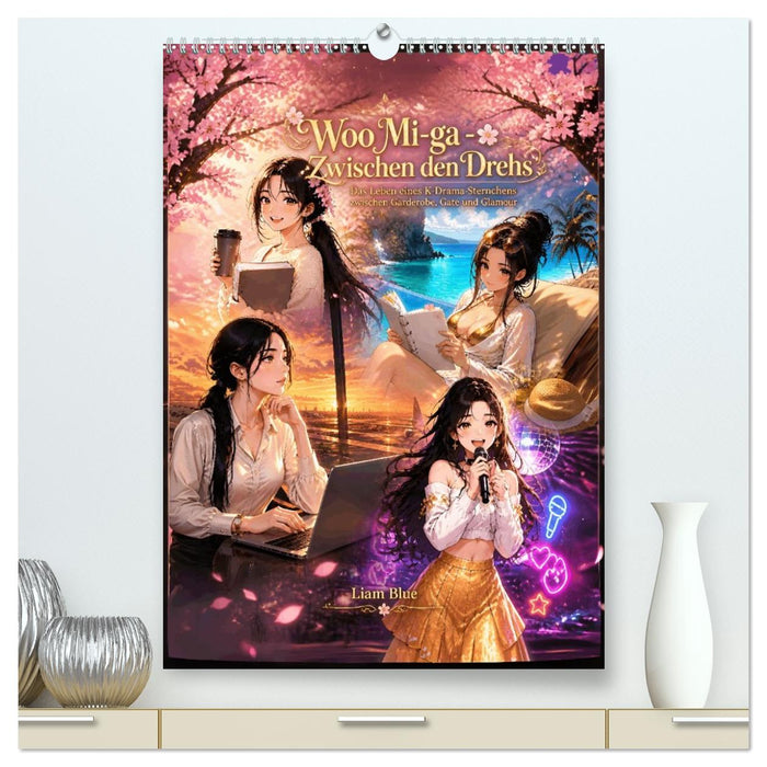 Woo Mi-ga - Zwischen den Drehs (CALVENDO Premium Wandkalender 2027)