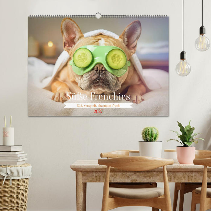 Süße Frenchies (CALVENDO Wandkalender 2027)