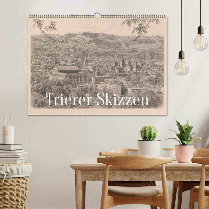 Trierer Skizzen (CALVENDO Wandkalender 2027)