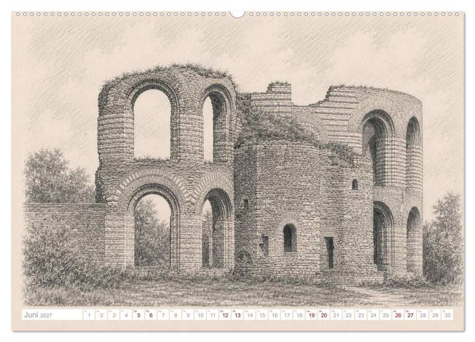 Trierer Skizzen (CALVENDO Wandkalender 2027)