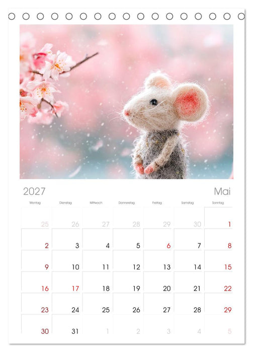Kleine Seelen aus Wolle (CALVENDO Wandkalender 2027)