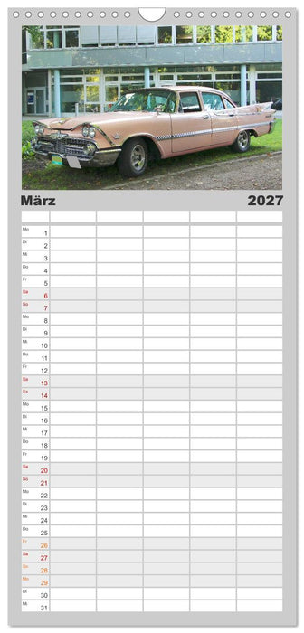 Legenden aus Amerika - Wahre Raritäten (CALVENDO Familienplaner 2027)