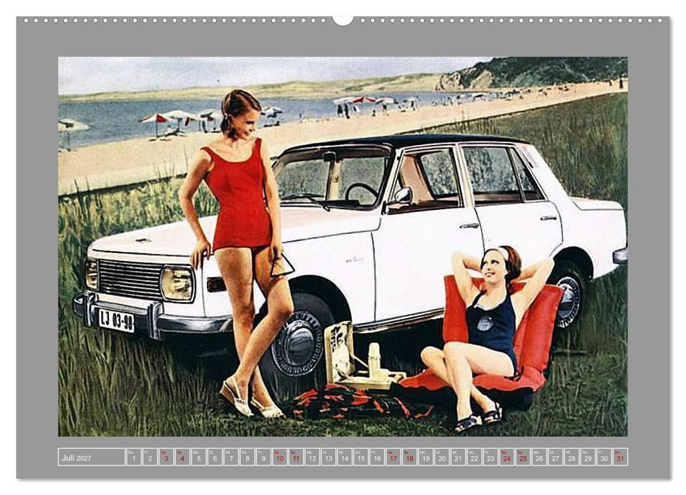 Die DDR auf Rädern (CALVENDO Premium Wandkalender 2027)