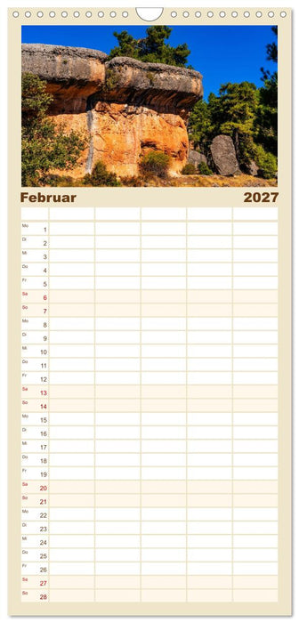 Ciudad Encantada - Die verzauberte Stadt (CALVENDO Familienplaner 2027)