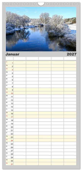 Lingen Stadt und Natur (CALVENDO Familienplaner 2027)