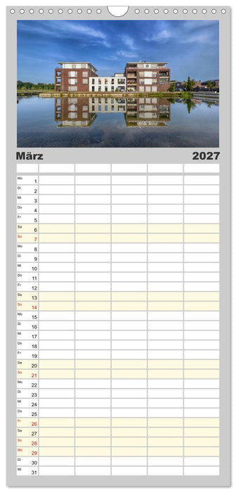 Lingen Stadt und Natur (CALVENDO Familienplaner 2027)