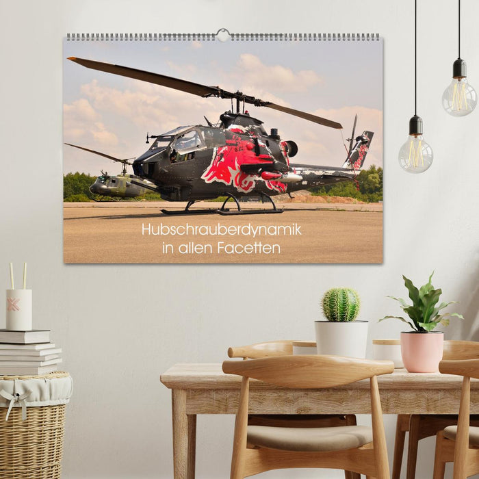 Hubschrauberdynamik in allen Facetten (CALVENDO Wandkalender 2027)