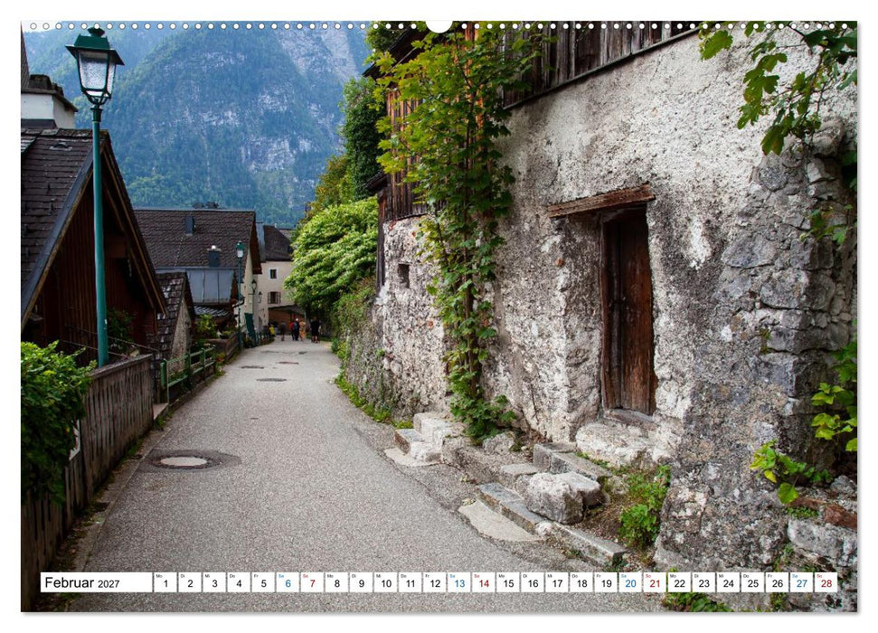 Hallstatt und der Hallstätter See (CALVENDO Premium Wandkalender 2027)