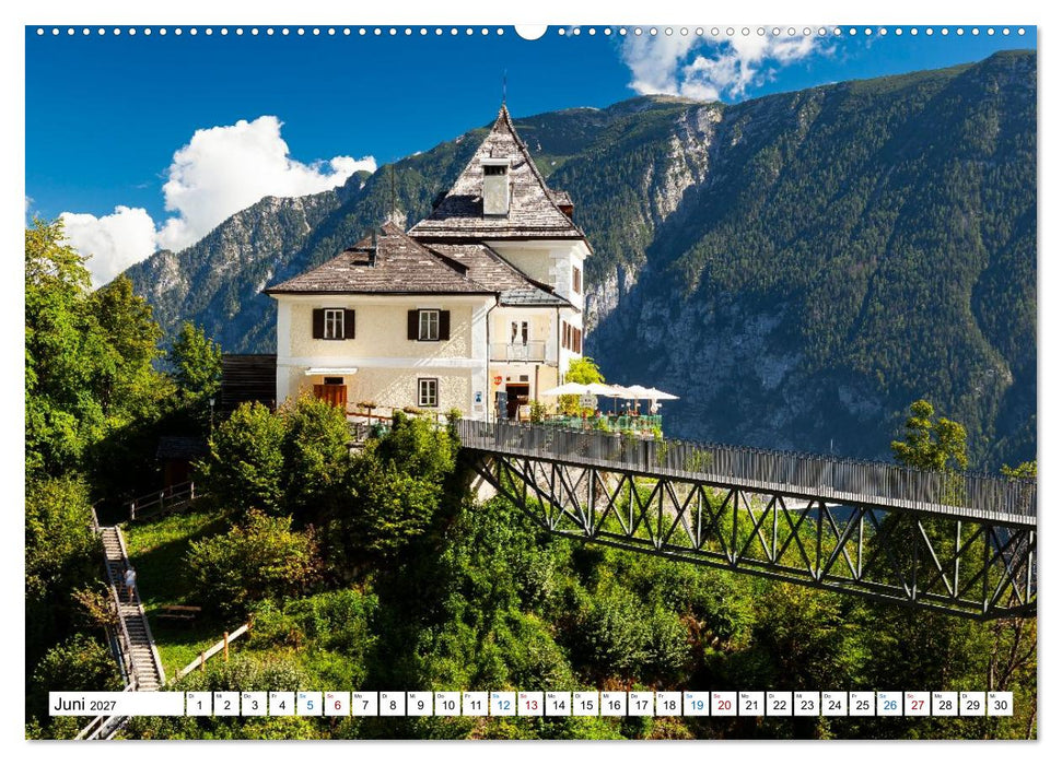 Hallstatt und der Hallstätter See (CALVENDO Premium Wandkalender 2027)