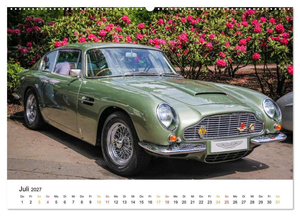 Britische Automobil-Klassiker (CALVENDO Premium Wandkalender 2027)