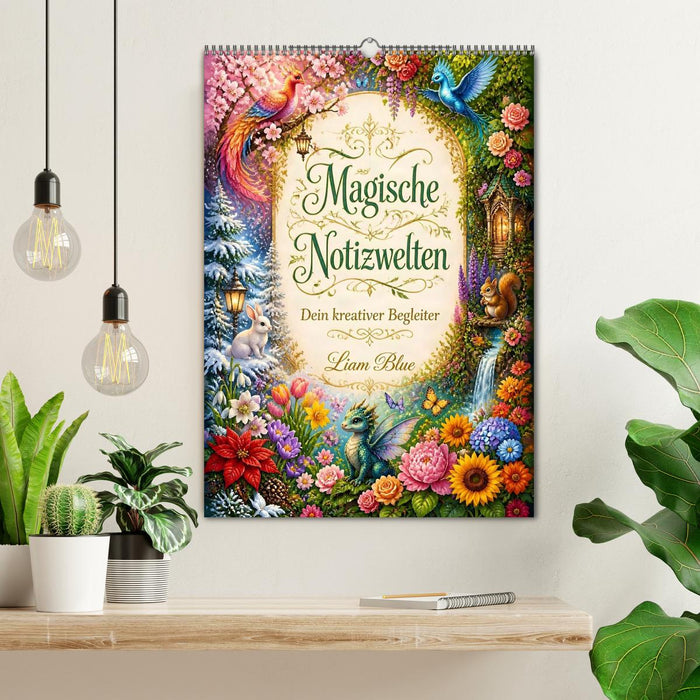 Magische Notizwelten (CALVENDO Wandkalender 2027)