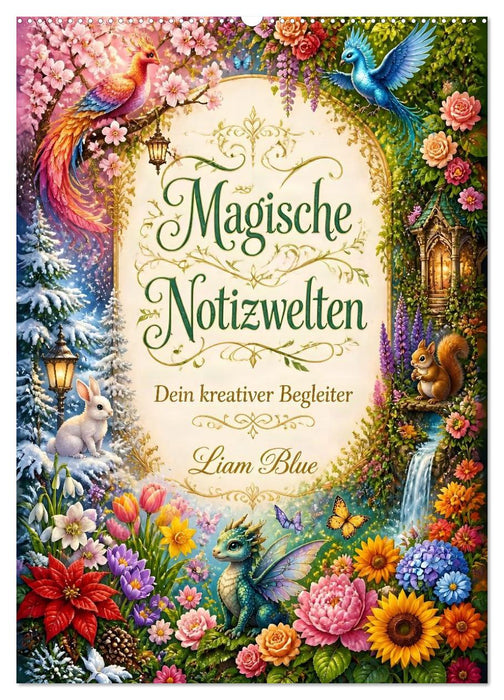 Magische Notizwelten (CALVENDO Wandkalender 2027)