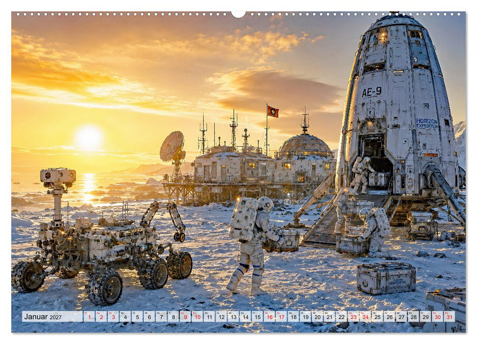 Neue Horizonte - Mission ins Unbekannte (CALVENDO Premium Wandkalender 2027)
