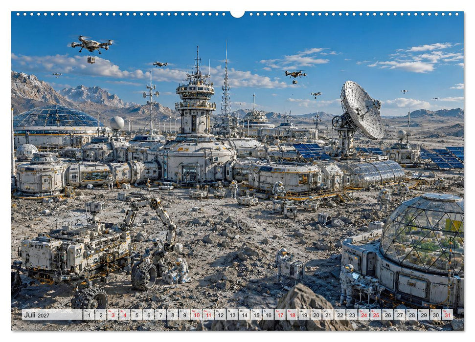 Neue Horizonte - Mission ins Unbekannte (CALVENDO Premium Wandkalender 2027)