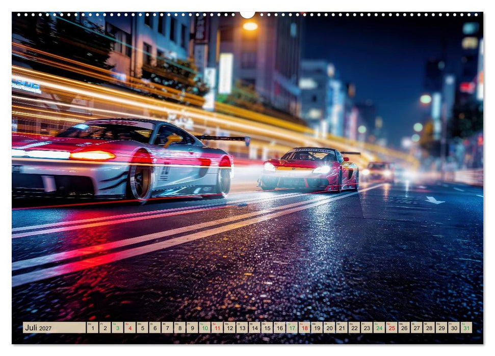 Rennsport - Spektakel (CALVENDO Premium Wandkalender 2027)