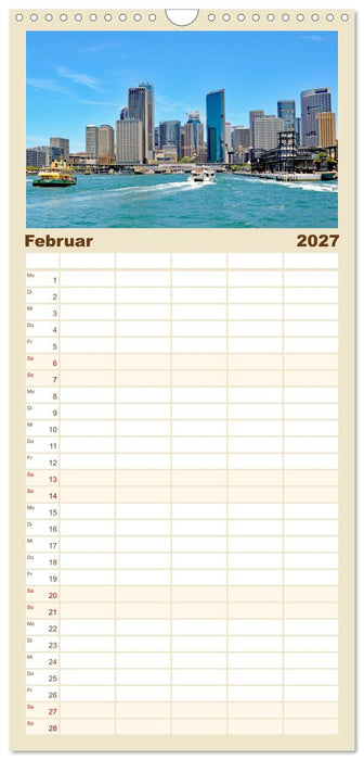 Sydney - beeindruckende Metropole (CALVENDO Familienplaner 2027)