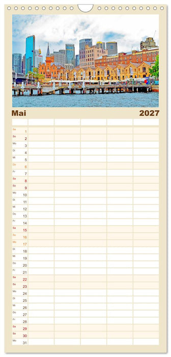 Sydney - beeindruckende Metropole (CALVENDO Familienplaner 2027)