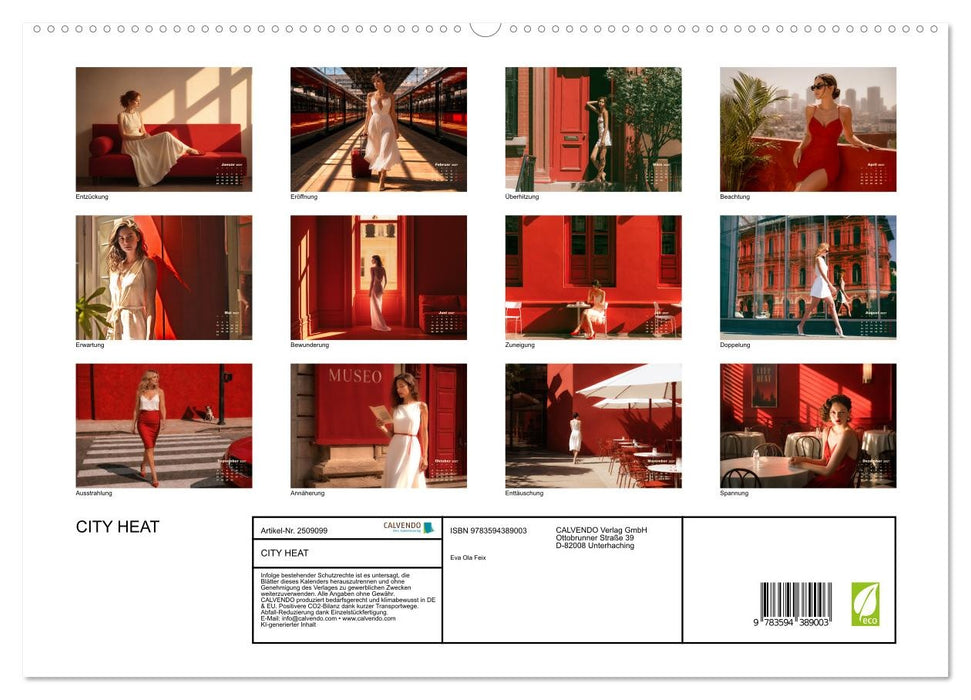 CITY HEAT (CALVENDO Premium Wandkalender 2027)