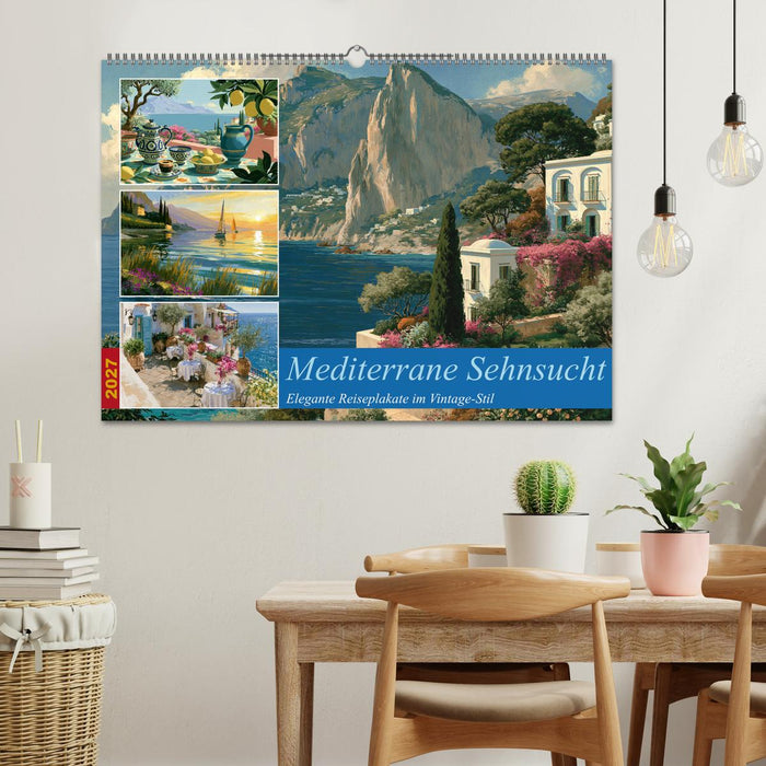 Mediterrane Sehnsucht (CALVENDO Wandkalender 2027)