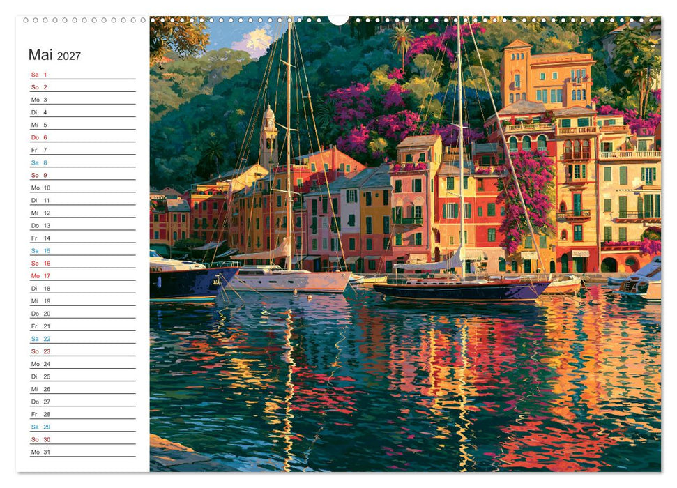 Mediterrane Sehnsucht (CALVENDO Wandkalender 2027)