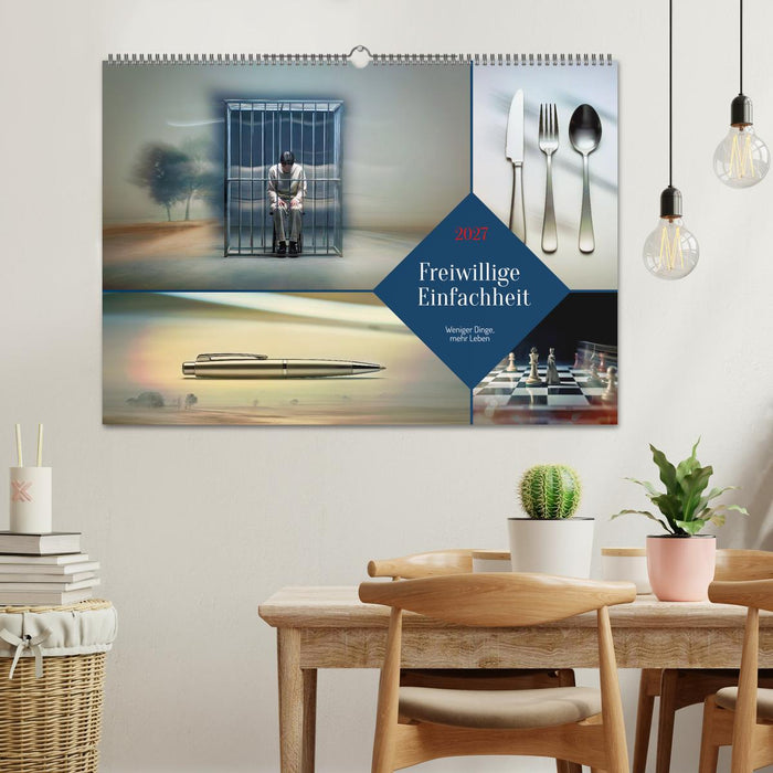 Freiwillige Einfachheit (CALVENDO Wandkalender 2027)