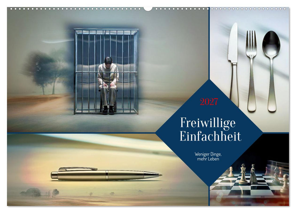 Freiwillige Einfachheit (CALVENDO Wandkalender 2027)