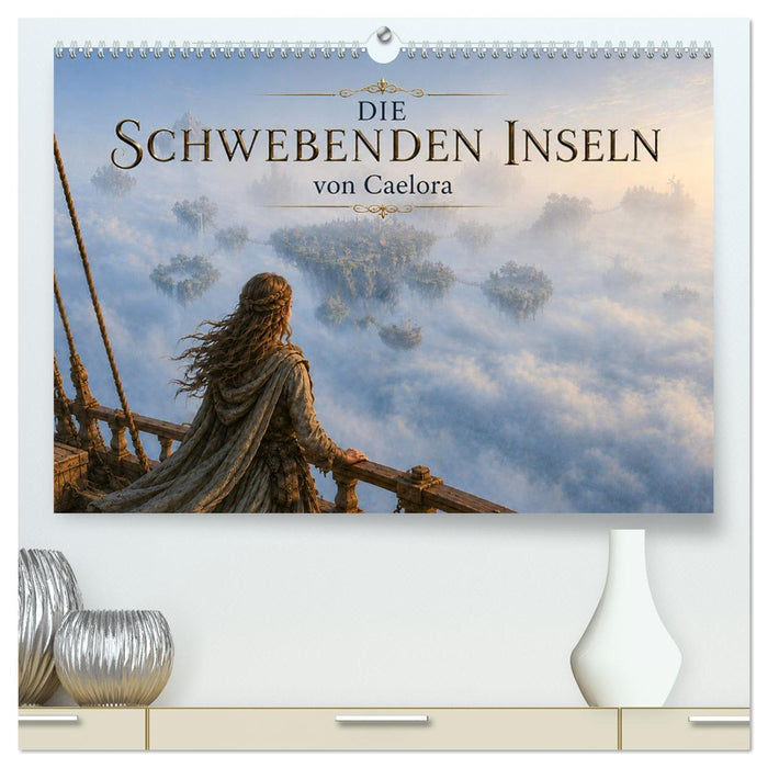 Die schwebenden Inseln von Caelora (CALVENDO Premium Wandkalender 2027)