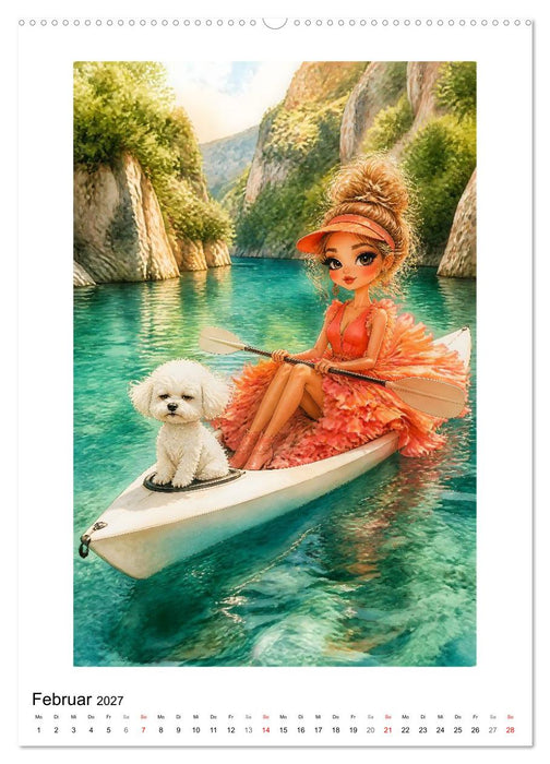 Coco hält sich fit (CALVENDO Wandkalender 2027)