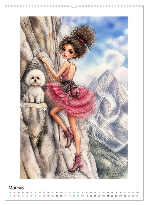 Coco hält sich fit (CALVENDO Wandkalender 2027)