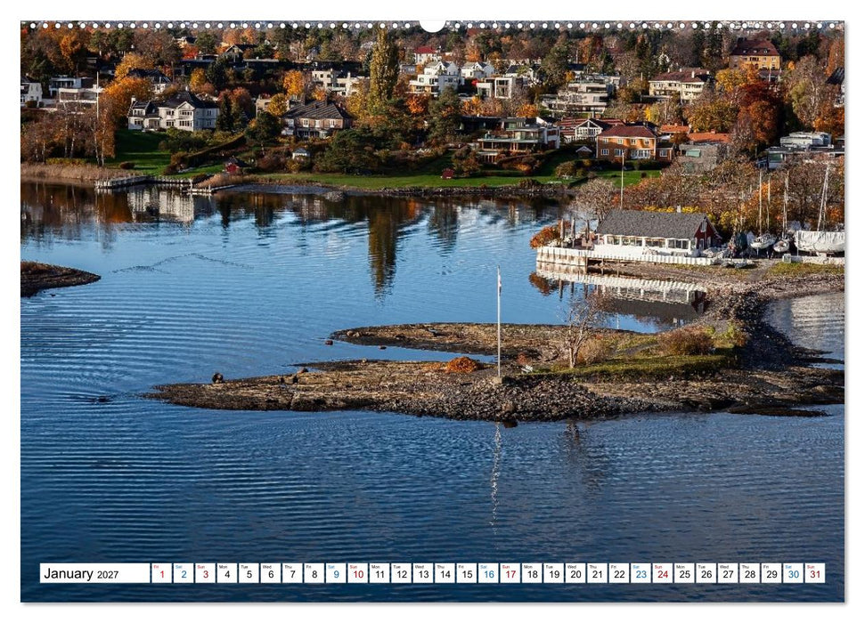 Oslo and the Oslofjord (CALVENDO Premium-Calendar 2027)