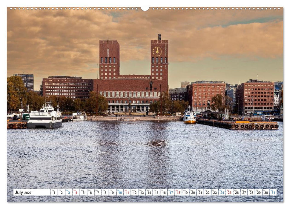 Oslo and the Oslofjord (CALVENDO Premium-Calendar 2027)