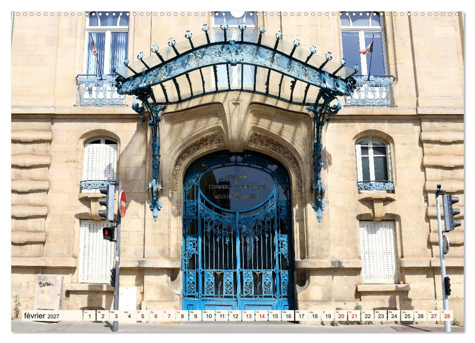 Nancy - Ville fascinante (CALVENDO Calendrier mensuel 2027)