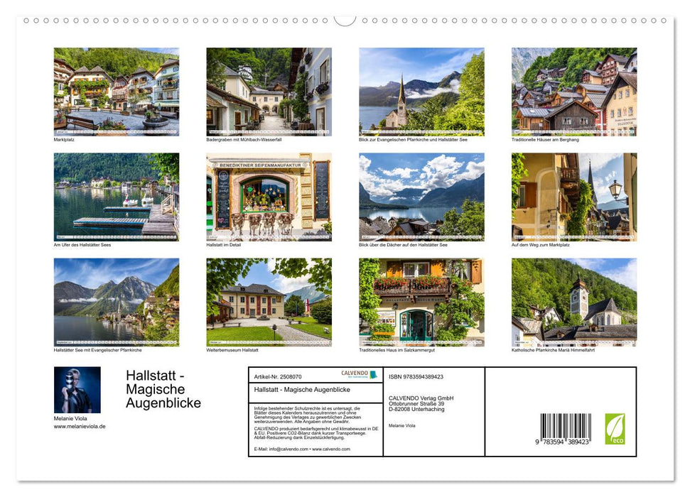 Hallstatt - Magische Augenblicke (CALVENDO Wandkalender 2027)
