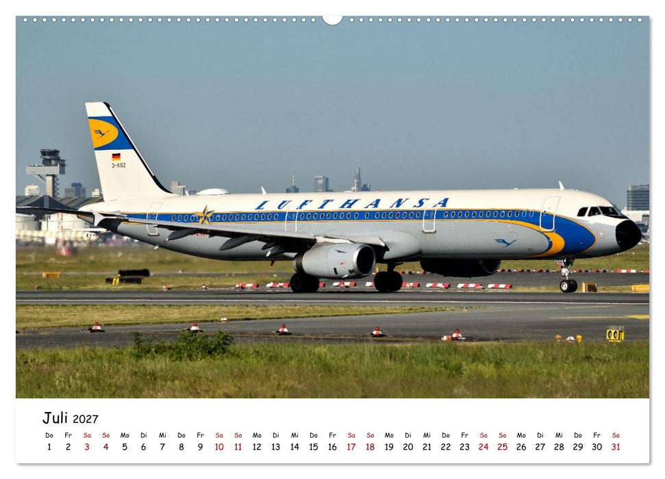 Faszination Luftfahrt Vielfalt zwischen Himmel und Vorfeld (CALVENDO Premium Wandkalender 2027)