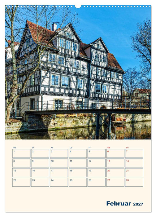 Zauberhaftes Erfurt (CALVENDO Premium Wandkalender 2027)