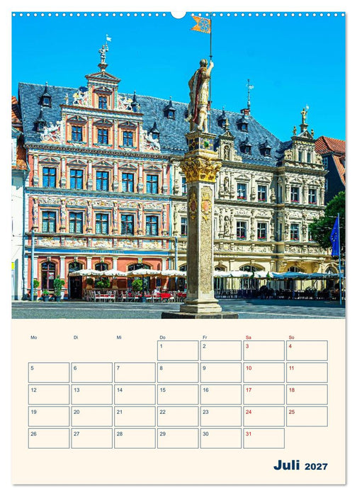 Zauberhaftes Erfurt (CALVENDO Premium Wandkalender 2027)