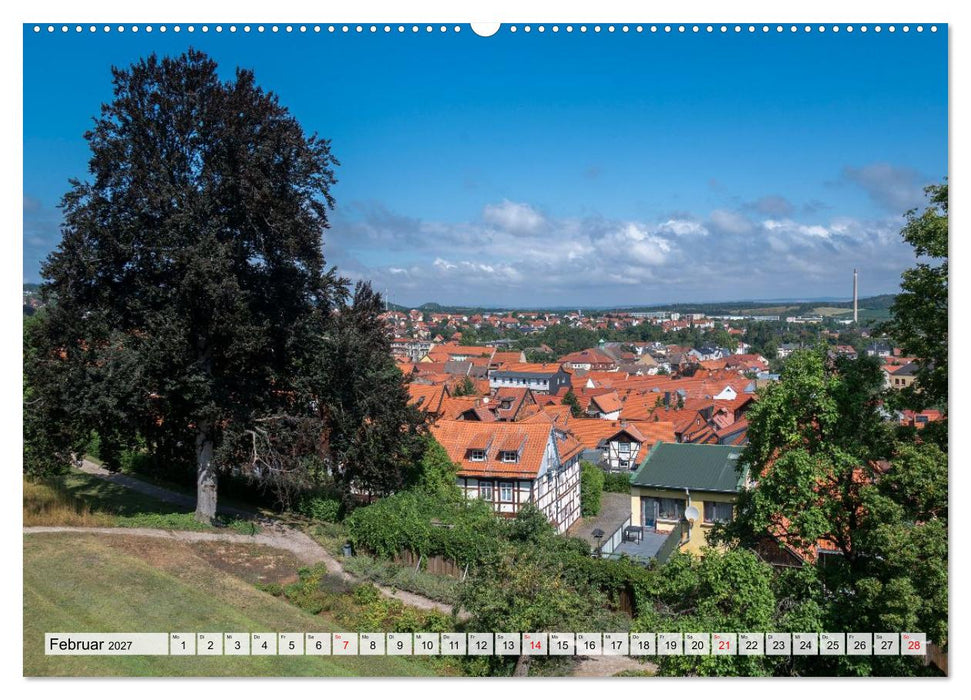 Blankenburg verzaubert - Die Blütenstadt im Harz (CALVENDO Wandkalender 2027)