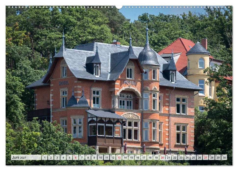 Blankenburg verzaubert - Die Blütenstadt im Harz (CALVENDO Wandkalender 2027)