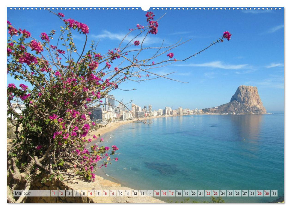 Calpe - Erholung am Mittelmeer (CALVENDO Wandkalender 2027)
