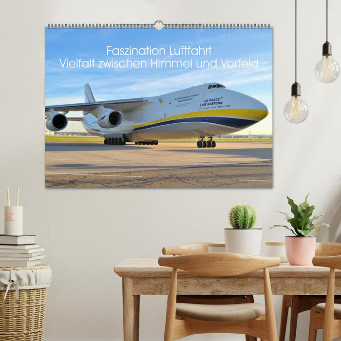 Faszination Luftfahrt Vielfalt zwischen Himmel und Vorfeld (CALVENDO Wandkalender 2027)