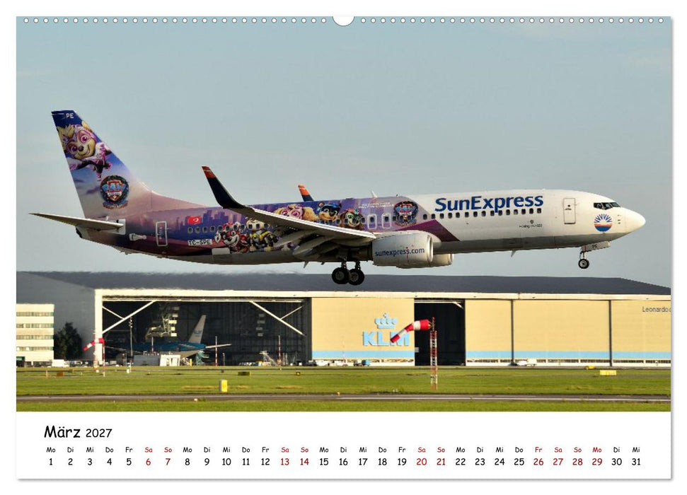 Faszination Luftfahrt Vielfalt zwischen Himmel und Vorfeld (CALVENDO Wandkalender 2027)
