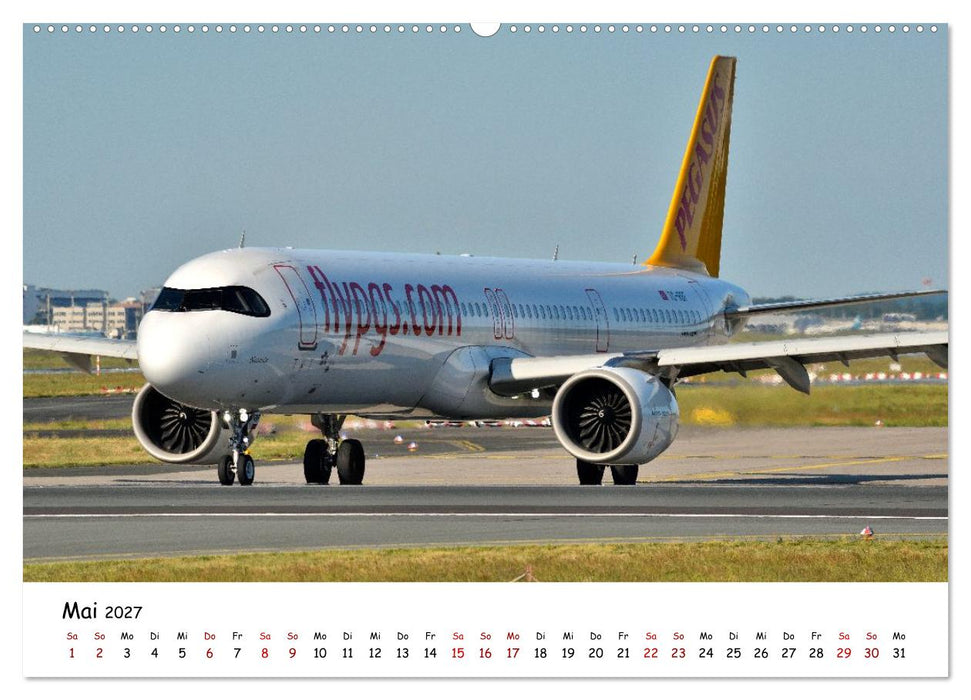 Faszination Luftfahrt Vielfalt zwischen Himmel und Vorfeld (CALVENDO Wandkalender 2027)