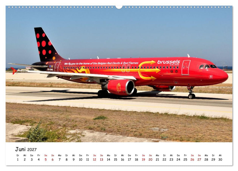 Faszination Luftfahrt Vielfalt zwischen Himmel und Vorfeld (CALVENDO Wandkalender 2027)