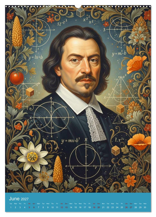 Geniuses of Numbers (CALVENDO Monthly Calendar 2027)