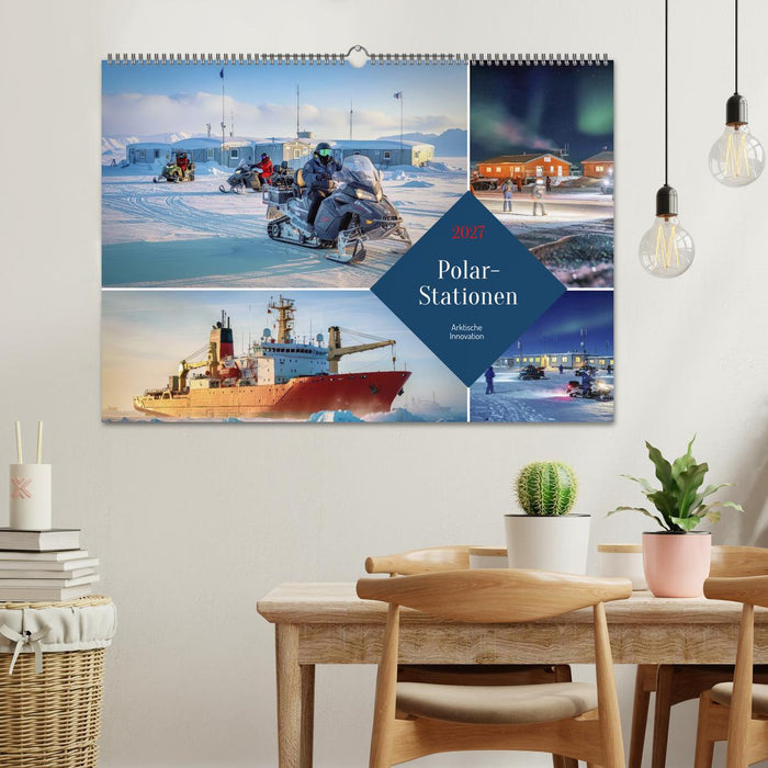 Polar-Stationen (CALVENDO Wandkalender 2027)