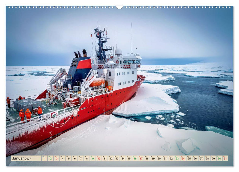 Polar-Stationen (CALVENDO Wandkalender 2027)