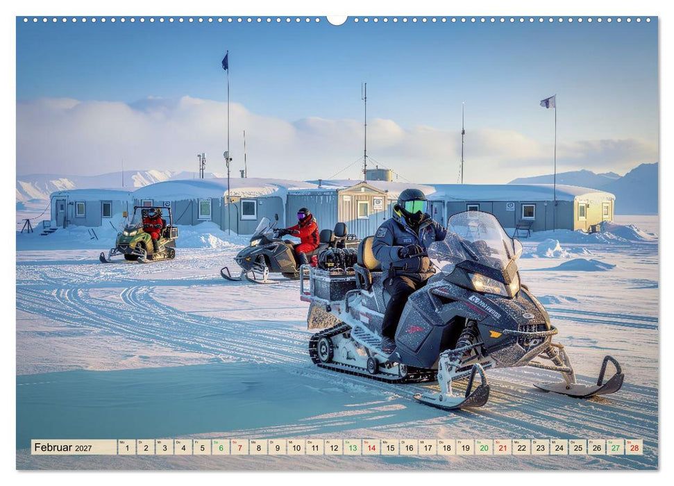Polar-Stationen (CALVENDO Wandkalender 2027)